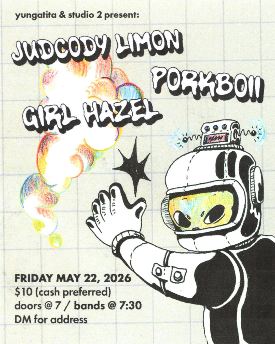 Show in Los Angeles, CA on Friday, May 22nd, 2026