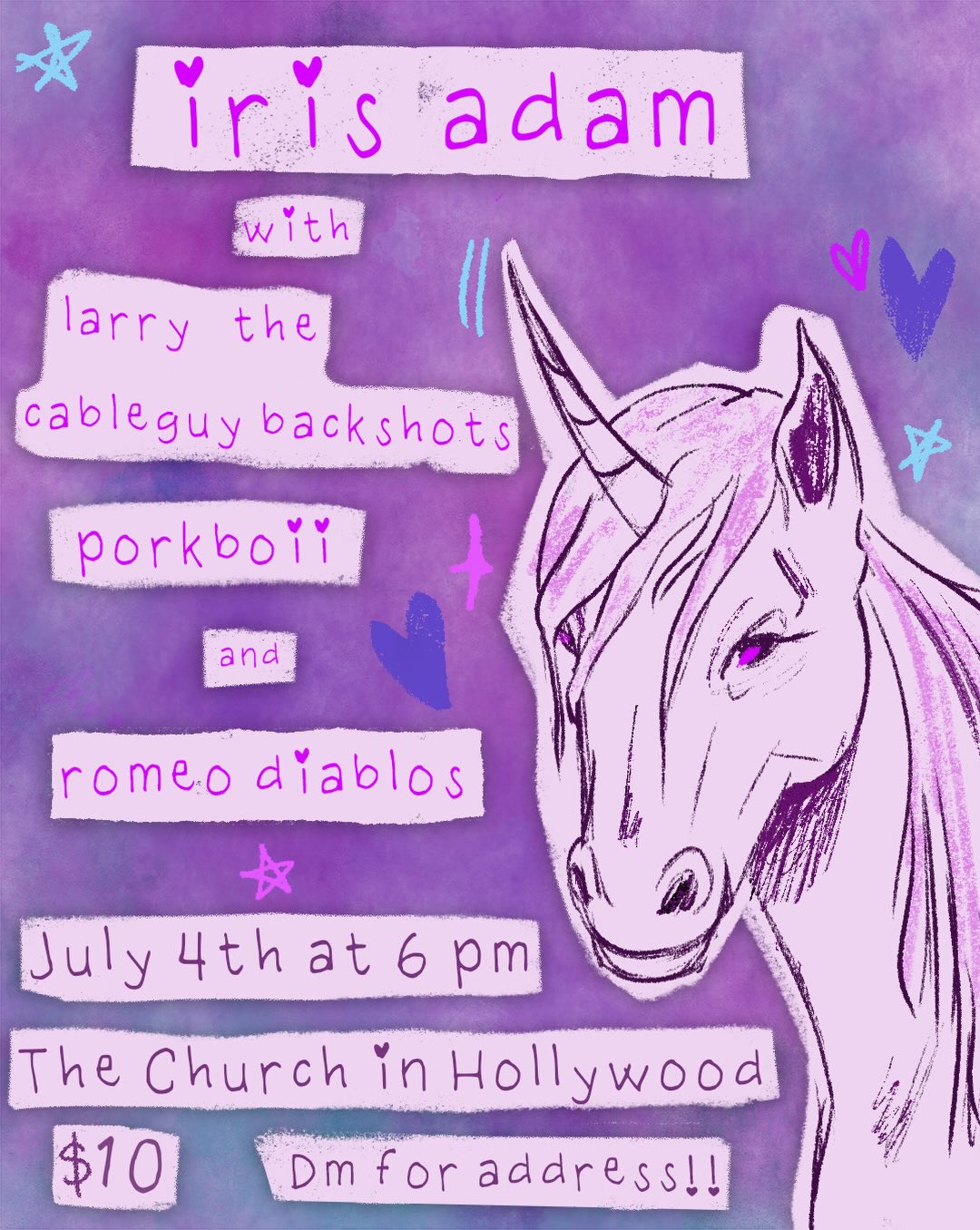 Show in Los Angeles, CA on Saturday, July 4th, 2026