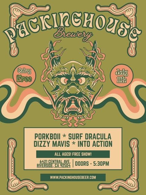 Show in Riverside, CA on Saturday, July 11th, 2026