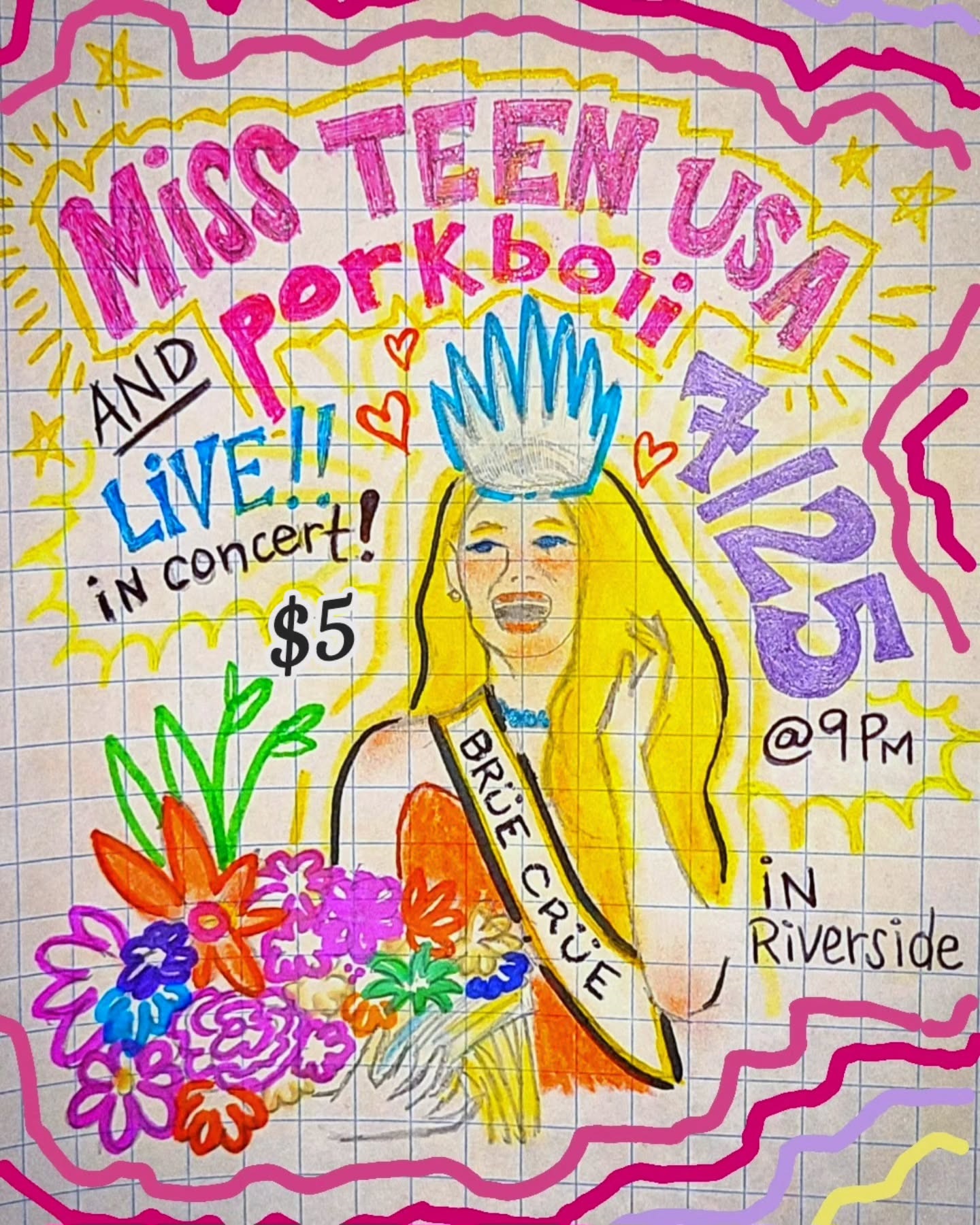 Show in Riverside, CA on Saturday, July 25th, 2026