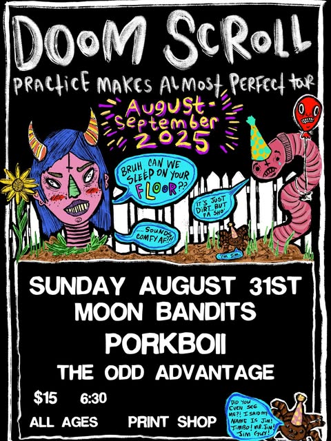 Porkboii House Solo Show in San Diego on August 31st 2025